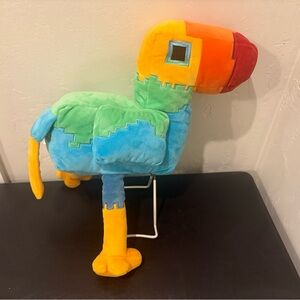 Minecraft Legends Parrot Pillow Buddy Plush – 13” Minecraft Character